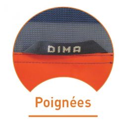 MATELAS REPLIABLE POUR POUTRE DE GYMNASTIQUE 500 X 260 X 20 CM
