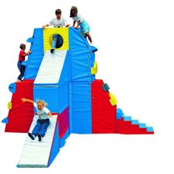 SUPER GYM KID - 17 MODULES FOAM OBSTACLE COURSE FOR 3-12 YEARS OLD CHILDRENS