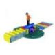 PARCOURS DE MOTRICITÉ DU COW-BOY 10 MODULES MOUSSES POUR ENFANT DE 2-8 ANS