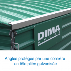 GARAGES POUR CHARIOTS DE HAIES SUR ROUES PIVOTANTES