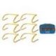 HAIES DE VELOCITE PLIABLES DOUBLE HAUTEUR 30 ET 50 CM LE LOT DE 6