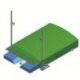 SHED FOR BASIC POLE-VAULT LANDING SYSTEM FOR 5.00 X 4.25 M MATS