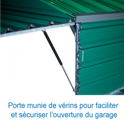 SHED FOR MEETING POLE-VAULT LANDING SYSTEM FOR 7.00 X 5.00 M MATS