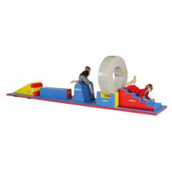 PARCOURS DE MOTRICITÉ SAUTE MOUTON 9 MODULES MOUSSE POUR ENFANT DE 3-6 ANS