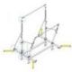 STABILIZERS PARALLEL AND UNEVEN BARS SET OF 4