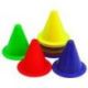 CONE CAOUTCHOUC SOUPLE HAUTEUR 15 CM LOT DE 12