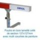 POUTRE BOIS DE REMPLACEMENT POUR MINI-HAIE DE STEEPLE