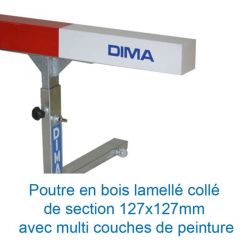REPLACEMENT WOODEN BEAM FOR MINI STEEPLECHASE BARRIER