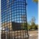 WORLD ATHLETICS GALVANIZED STEEL HAMMER CAGE WITH GROUND SLEEVES