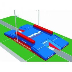 INTERNATIONAL DOUBLE-FRONT UP&amp;DOWN POLE VAULT LANDING SYSTEM 11.00 X 6.00 M