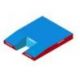 DIMASPORT MEETING POLE VAULT LANDING SYSTEM 7.00 X 5.00 X 0.80/0.50 M