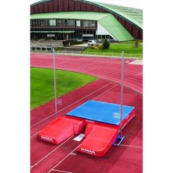 REVERSIBLE MEETING MODULAR POLE VAULT LANDING SYSTEM WITH PLATFORM 7.00 X 5.00 X 0.90/0.50M