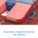 REVERSIBLE MEETING MODULAR POLE VAULT LANDING SYSTEM WITH PLATFORM 7.00 X 5.00 X 0.90/0.50M