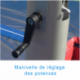 WA COMPETITION FOLDABLE POLE-VAULT UPRIGHTS WITHOUT RAIL THE PAIR