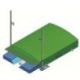 SHED FOR BASIC POLE-VAULT LANDING SYSTEM FOR 5.00 X 4.25 M MATS