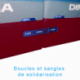 MATELAS DE RECEPTION DIMASPORT MONOBLOC JUXTAPOSABLE AVEC SANGLE