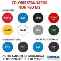 SURBACHE MATELAS D'ESCALADE SUR MESURE - M2