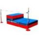 SAUTOIR DE SAUT EN HAUTEUR DIMASPORT REPLIABLE EN 3 PARTIES