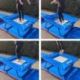 SPRING TRAMPETTE 115 X 115 X 45/55 CM