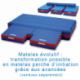 BASIC HIGH JUMP LANDING SYSTEM 5.00 X 2.50 X 0.60 M