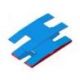 MEETING DOUBLE-FRONT DIMASPORT POLE VAULT LANDING SYSTEM 10.00 X 5.00 X 0.80/0.50M