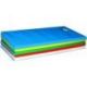 TAPIS FERME REPLIABLE MULTICOLORE 250 X 100 X 3 CM