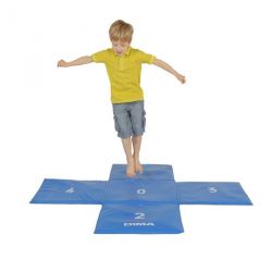 TAPIS PLIABLE EN FORME DE CROIX 150 X 150 X 1.5CM