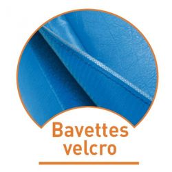 CONNECTING FLAP "HOOK" VELCRO CUSTOM MADE