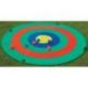 CIBLE D'ADRESSE SCRATCH DIAMETRE 150 CM AVEC 6 BALLES VELCRO