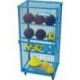 ARMOIRE DE RANGEMENT POUR BALLONS RÉGLETTES AMOVIBLES - 1 PORTE