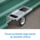 GARAGE INTEGRAL POUR SAUTOIR PERCHE INTERNATIONAL DOUBLE ENTREES UP&amp;DOWN DE 11.00 X 6.00 M