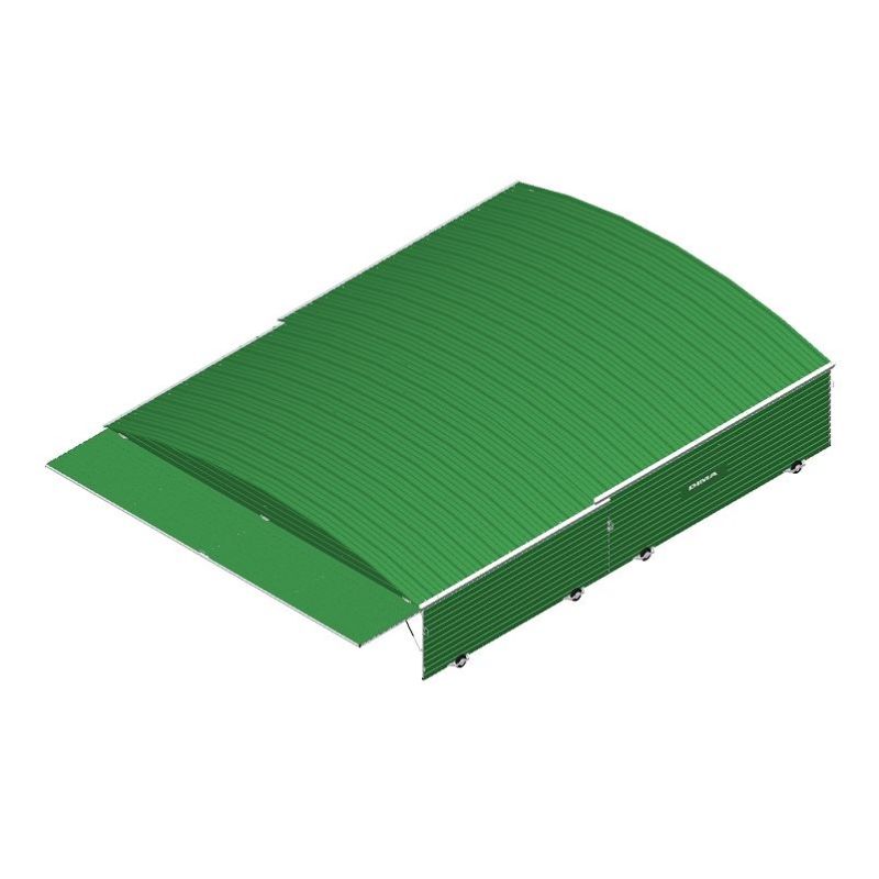 INTEGRAL SHED FOR FEDERAL POLE-VAULT LANDING SYSTEM FOR 7.50 X 5.50 M MATS