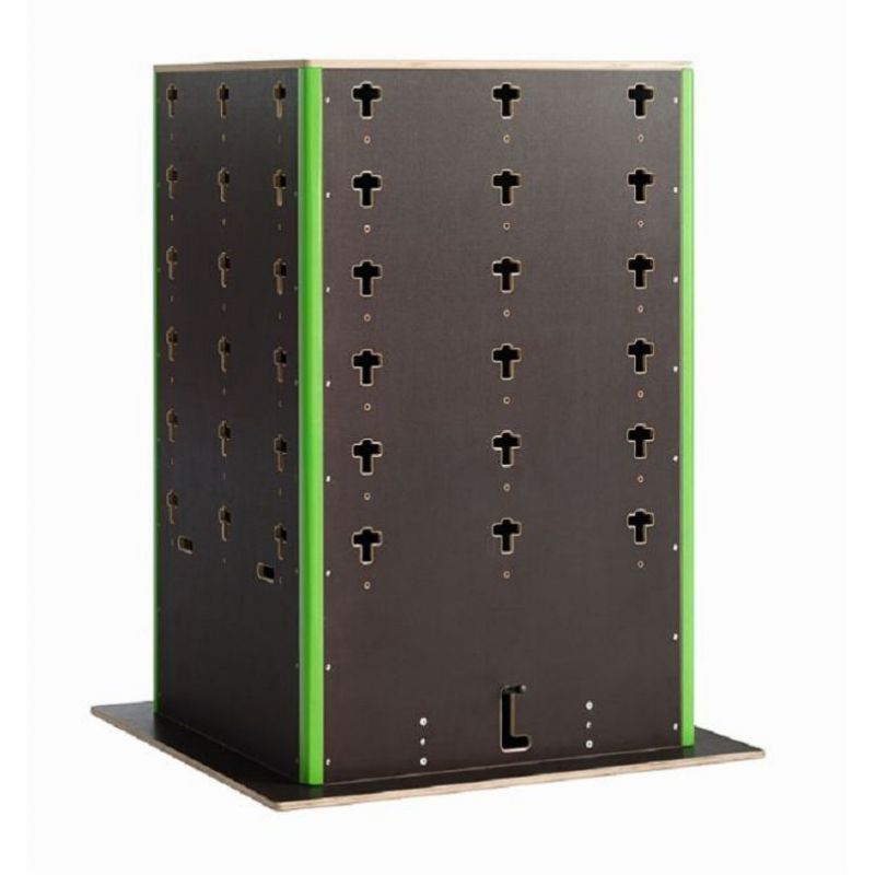 WOODEN PARKOUR CUBES VERSATILE TRAINING