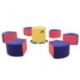 FLOWER SHAPED CHILDREN'S READING SETUP