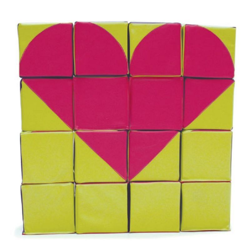 CHILDREN GEANT PUZZLE IN FOAM CUBE CONSTRUCTION GAME