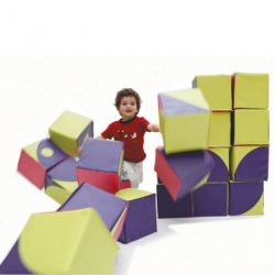 CHILDREN GEANT PUZZLE IN FOAM CUBE CONSTRUCTION GAME