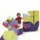 CHILDREN GEANT PUZZLE IN FOAM CUBE CONSTRUCTION GAME