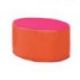 MINI POUF OVAL POUR ENFANT 26 X 34 CM