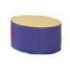 MINI POUF OVAL POUR ENFANT 26 X 34 CM