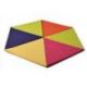 DIMAKID TRIANGLE MAT SET OF 6 FULLY ASSEMBLING 100 X 100 X 3 CM