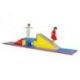 PARCOURS DE MOTRICITÉ PIC ET PONT 6 MODULES MOUSSE POUR ENFANT DE 3-6 ANS