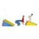 UP AND DOWN OBSTACLE COURSE 5 FOAM MODULES FOR 3-6 YEARS OLD CHILDRENS