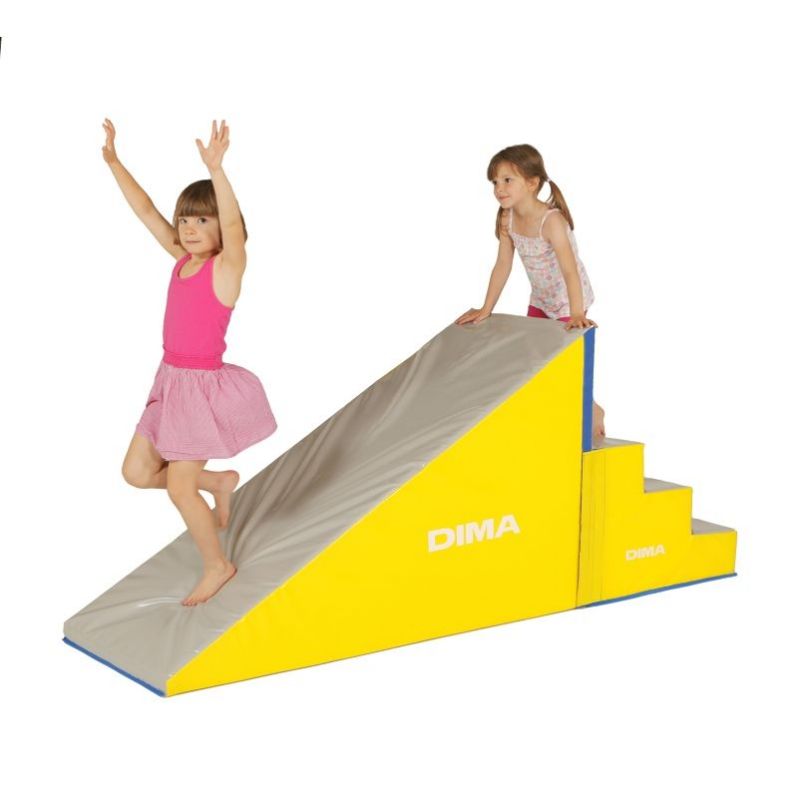PARCOURS DE MOTRICITÉ SCHUSS 2 MODULES MOUSSE POUR ENFANT DE 2-12 ANS