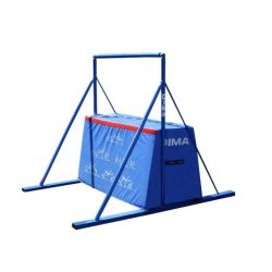 BARRE OBSTACLE PARKOUR 1M60 AVEC TIRANTS