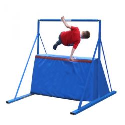 BARRE OBSTACLE PARKOUR 1M60 AVEC TIRANTS