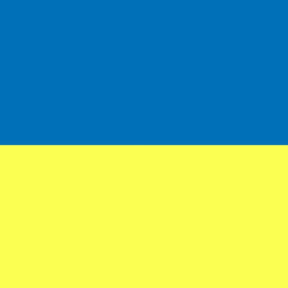 YELLOW AND BLUE